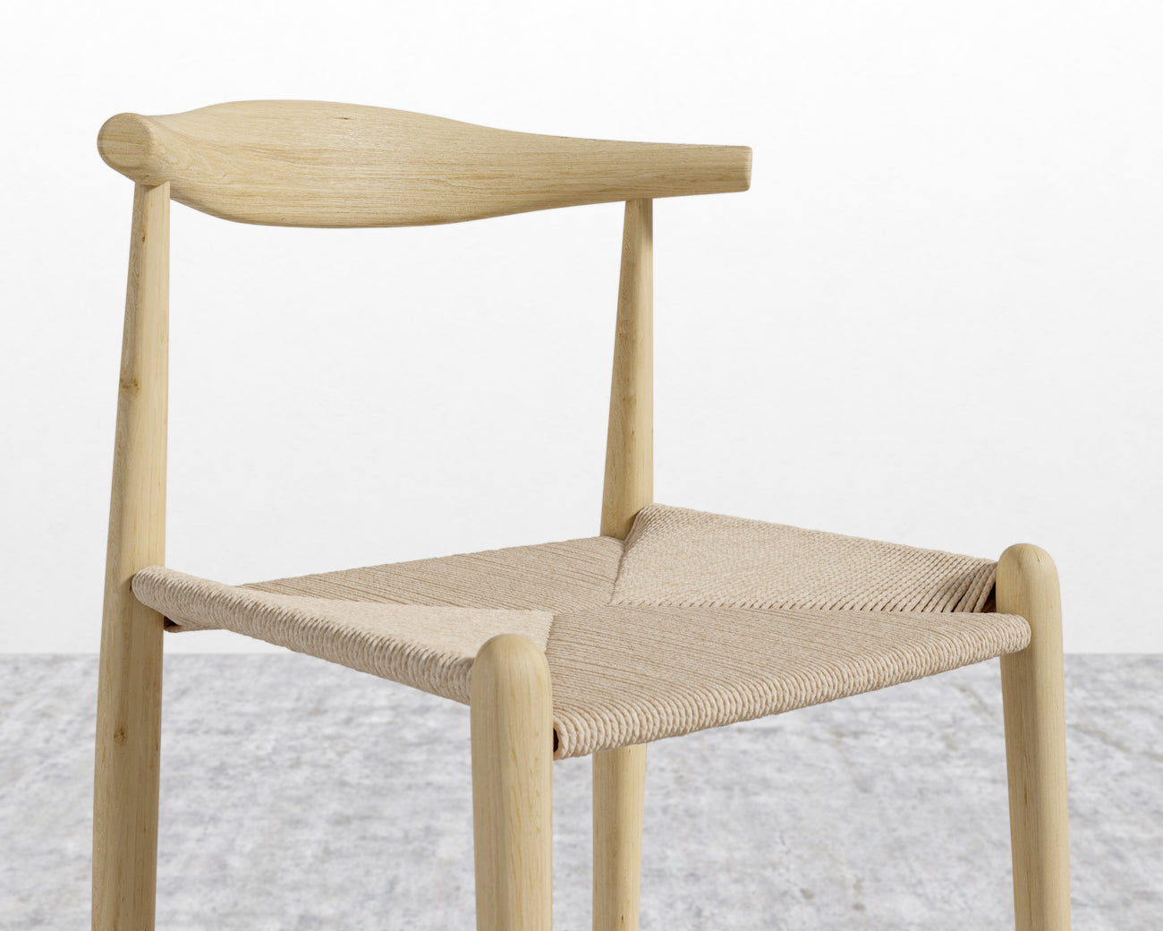 Elbow Counter Stool - Woven