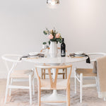 Tulip Table Round - Carrara