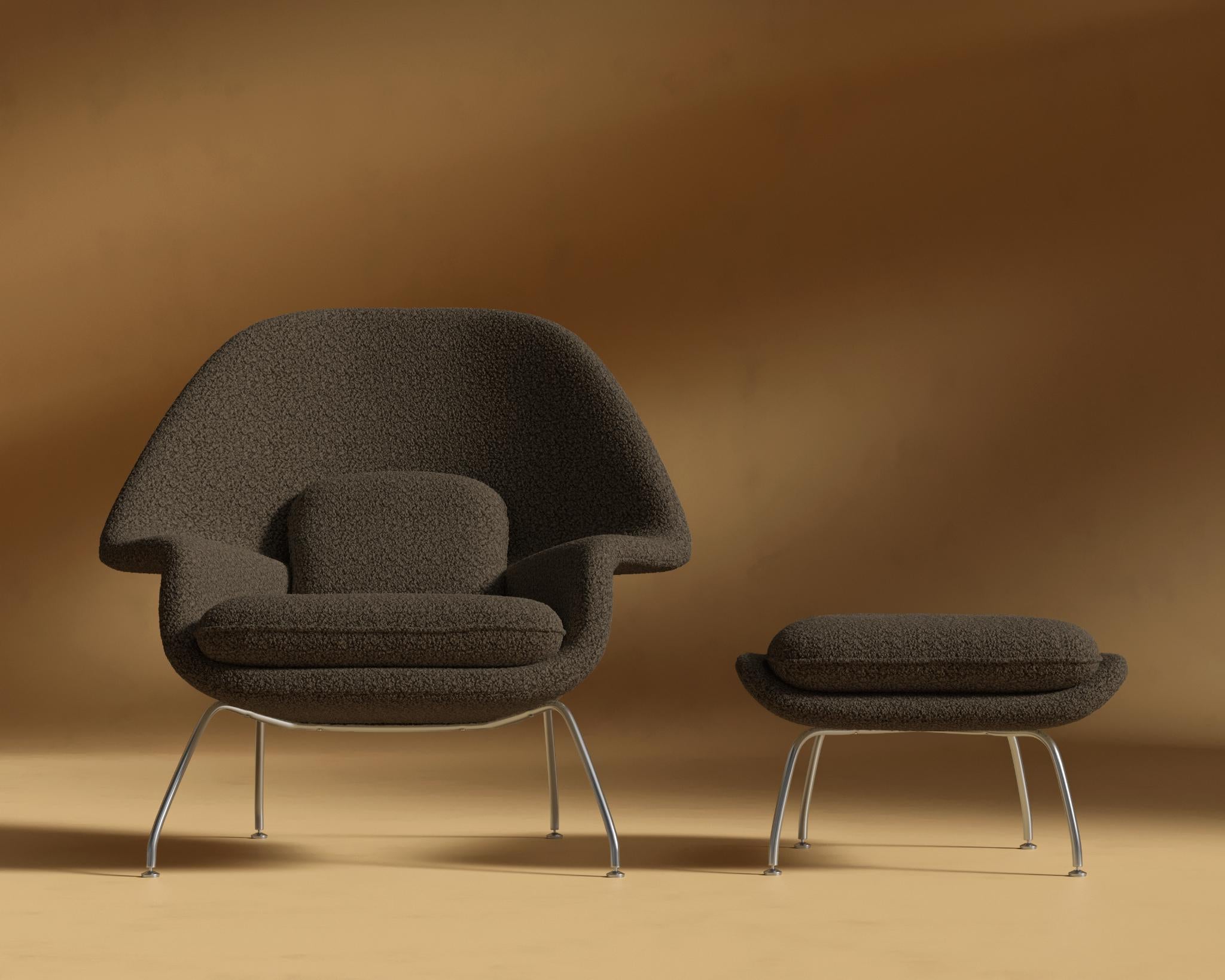 Womb Chair and Ottoman